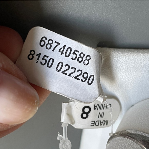 Free People Silver Tone Onyx Dome Ring, Size 8, NWT - Picture 9 of 13